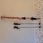 Kinderskis Wedze met stokken maat 125, Enlèvement, Utilisé, Bâtons