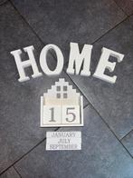 Home decoratie - datum en maand, Ophalen, Gebruikt