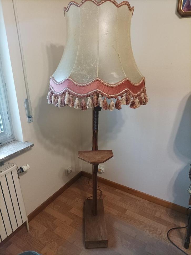 luminaires, Maison & Meubles, Lampes | Lampadaires, Utilisé, 150 à 200 cm, Bois, Enlèvement