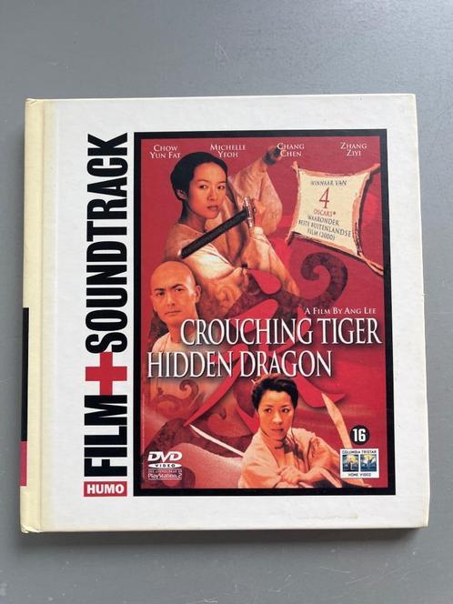 DVD+Soundtrack Crouching tiger hidden dragon, CD & DVD, DVD | Action, Utilisé, Action, À partir de 16 ans, Enlèvement ou Envoi