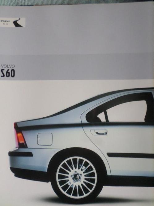 Volvo S60 2003 Brochure, Boeken, Auto's | Folders en Tijdschriften, Volvo, Ophalen of Verzenden