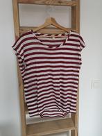 Linnen t-shirt - Esprit, Manches courtes, Taille 36 (S), Enlèvement, Rouge