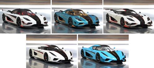 Verschillende miniaturen van Koenigsegg 1/18, Hobby en Vrije tijd, Modelauto's | 1:18, Nieuw, Auto, Autoart, Ophalen of Verzenden