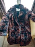 Mooie jas maat large in nepbont heel goede staat, Kleding | Dames, Ophalen of Verzenden, Zo goed als nieuw, Zwart