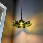 Vintage glazen hanglamp., Antiek en Kunst, Ophalen of Verzenden