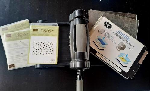 Sizzix Big Shot A5 + toebehoren, Hobby en Vrije tijd, Knutselen, Zo goed als nieuw, Gereedschap of Accessoires, Ophalen