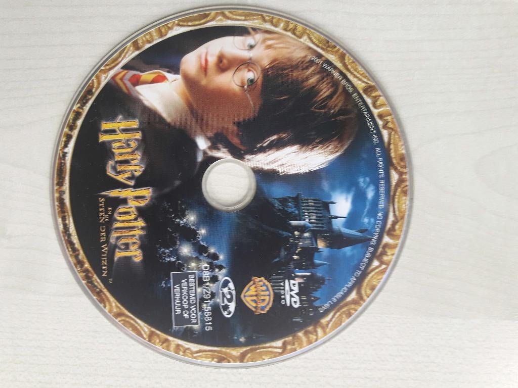 DVD Harry Potter en de steen der wijzen., Alle leeftijden, Ophalen of Verzenden, Zo goed als nieuw