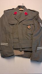 BELGIQUE - ABL - UNIFORME POLICE MILITAIRE 1967/1969, Ophalen of Verzenden, Landmacht, Kleding of Schoenen