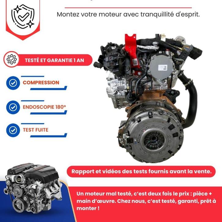Moteur complet neuf d'usine ford transit / custom 2.0 tdci, Autos : Pièces & Accessoires, Moteurs & Accessoires, Ford, Neuf, Enlèvement ou Envoi