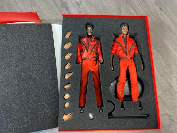 Hot Toys Michael Jackson Thriller-versie (MIS 09) figuur, Verzamelen, Beelden en Beeldjes, Nieuw, Mens, Ophalen of Verzenden