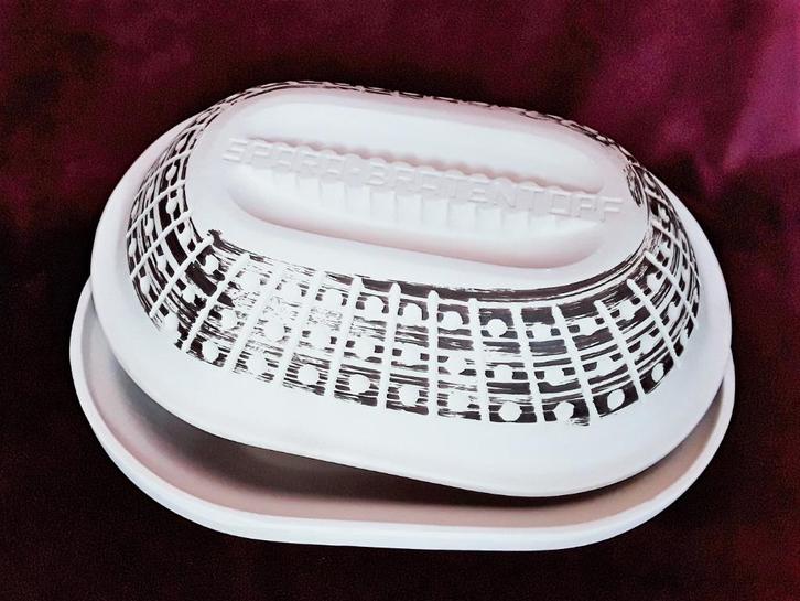 Keramische braadpan voor oven - Spara - Duitsland - Jaren 60, Antiek en Kunst, Antiek | Keramiek en Aardewerk, Ophalen