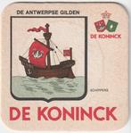 BIERKAART  DE KONINCK   SCHIPPERS, Collections, Marques de bière, Sous-bock, Envoi, Neuf, De Koninck