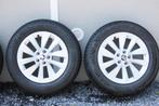4 Skoda Kamiq Cortadero aluminium velgen plus banden, Auto-onderdelen, Ophalen, Gebruikt, 16 inch, 205 mm