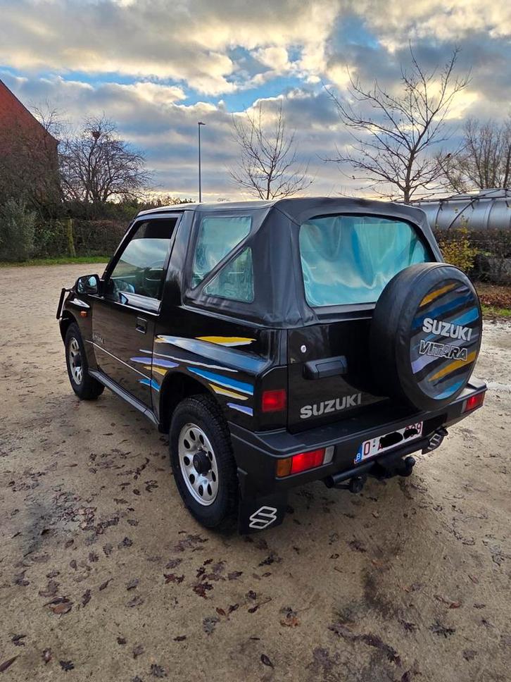 Suzuki Vitara-Safari Edition,1ste eigenaar blanco gekeurd, Auto's, Suzuki, Particulier, Vitara, 4x4, Benzine, Handgeschakeld, Dealer onderhouden