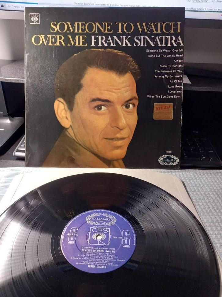 Frank Sinatra ‎– Someone To Watch Over Me _ Lp = Mint, Cd's en Dvd's, Vinyl | Jazz en Blues, Zo goed als nieuw, Jazz, 1960 tot 1980