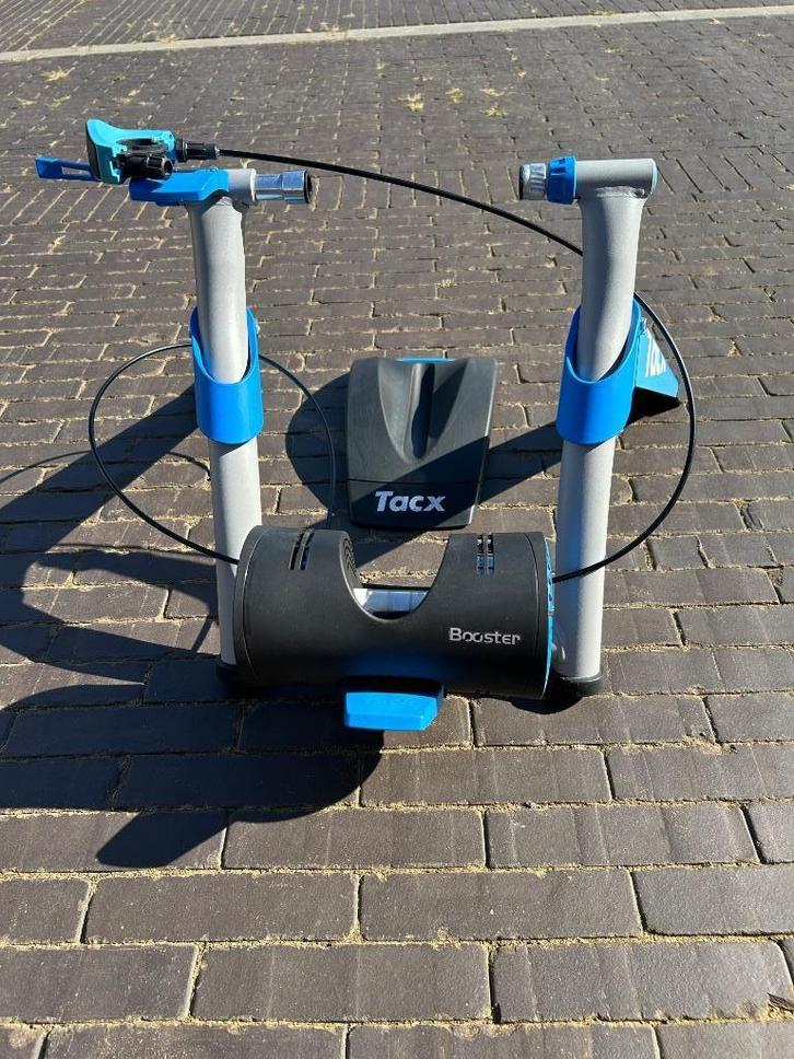 Tacx Boost indoor fietstrainer + band, Fietsen en Brommers, Overige Fietsen en Brommers, Zo goed als nieuw, Ophalen