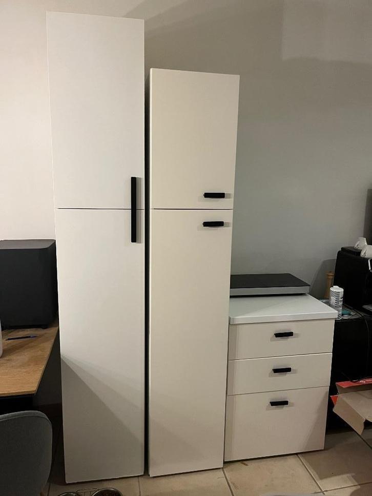 Keukenkasten, Huis en Inrichting, Keuken | Keukenelementen, Gebruikt, 200 cm of meer, Minder dan 50 cm, 50 tot 75 cm, Wit, Ophalen