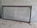 Raam in meranti, Gebruikt, 225 cm of meer, Ophalen of Verzenden, Inclusief glas