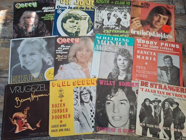 Lot 96 x 7" Vinyl - Vlaamse Pop 45 RPM, CD & DVD, Vinyles | Néerlandophone, Utilisé, Pop, Autres formats, Enlèvement ou Envoi