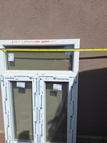 Fenêtres PVC Kömmerling neuves/jamais posées/double vitrage, Enlèvement, Neuf, Fenêtre de façade ou Vitre, Double vitrage