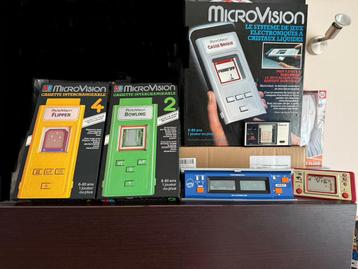 Lot de jeux électronique année 80 bandai et Microvision beschikbaar voor biedingen