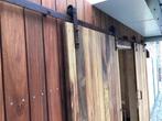 Hardhouten planken, Tuin en Terras, Palen, Balken en Planken, Ophalen, Zo goed als nieuw, Planken