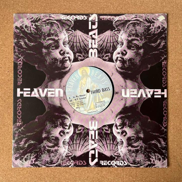 Third Bass – In My House / NY Groove (Heaven Beats, 1996), Cd's en Dvd's, Vinyl | Dance en House, Gebruikt, Techno of Trance, 12 inch