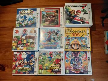 Mario 3ds-spellen €6 per stuk  beschikbaar voor biedingen