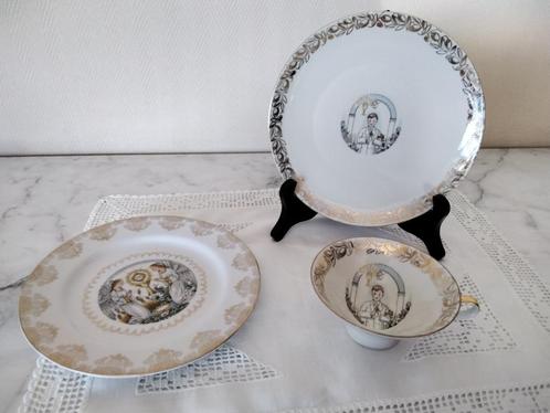 Ancien service déjeuner communion porcelaine Scharzenhammer., Antiquités & Art, Antiquités | Porcelaine, Enlèvement ou Envoi
