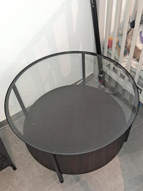 Salontafel, Huis en Inrichting, Tafels | Salontafels, Gebruikt, Glas, Ophalen
