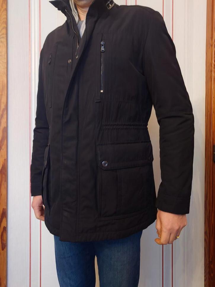 Veste Hugo Boss, Kleding | Heren, Jassen | Winter, Gedragen, Zwart, Ophalen