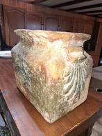 bloempot natuursteen, Ophalen