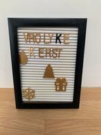 Bord met letters, Ophalen of Verzenden, Gebruikt