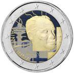 2 euros Finlande 2020 Vaino Linna colorée, Timbres & Monnaies, Monnaies | Europe | Monnaies euro, 2 euros, Finlande, Enlèvement ou Envoi
