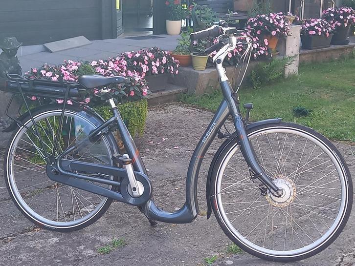 Elektrische fiets – Stella (2023) met extra lage instap, Fietsen en Brommers, Elektrische fietsen, Zo goed als nieuw, Overige merken