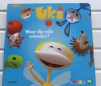twee hardkarton boekjes Uki  Ketnet 1€/boekje, Ophalen, Zo goed als nieuw, Uitklap-, Voel- of Ontdekboek