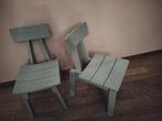 2 stoelen Piet Hein Eek collector's item, Autres couleurs, Comme neuf, Deux, Enlèvement