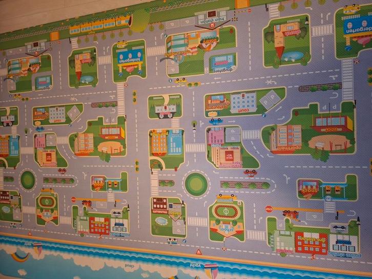 Grote speelmat van Dwinguler, Kinderen en Baby's, Speelgoed | Speelkleden, Zo goed als nieuw, Ophalen