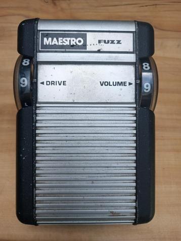 Maestro Fuzz MFZ vintage, Enlèvement ou Envoi, Utilisé, Distortion, Overdrive ou Fuzz