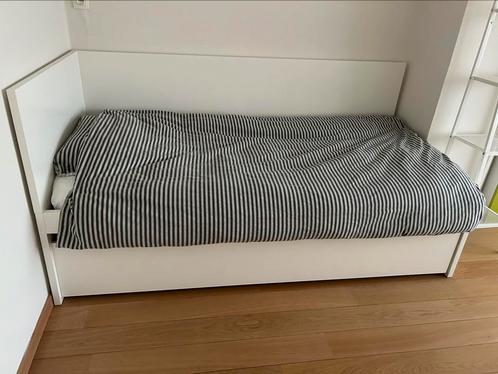 Toffe kinderkamers (Ikea), Huis en Inrichting, Slaapkamer | Bedden, Gebruikt, Eenpersoons, Hout, Wit, Ophalen