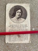 BP MARGUERITE SINCLAIR EDINBURGH SCHOTLAND 1900 EN +WARLEY, Ophalen of Verzenden, Bidprentje