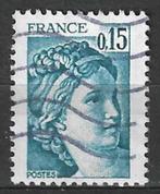 Frankrijk 1977/1978 - Yvert 1966 - Type Sabine - 15 c. (ST), Timbres & Monnaies, Timbres | Europe | France, Affranchi, Envoi