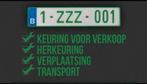 Z-Platen keuring voor verkoop Vanaf 50€, Auto diversen, Auto-accessoires, Ophalen, Zo goed als nieuw