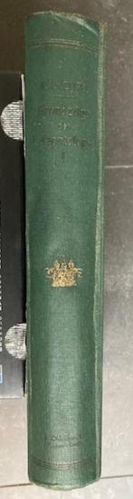 Livre-Grundzuge der-Palaontologie-Karla v. Zittel-1921, Verzenden, Karl Von Zittel