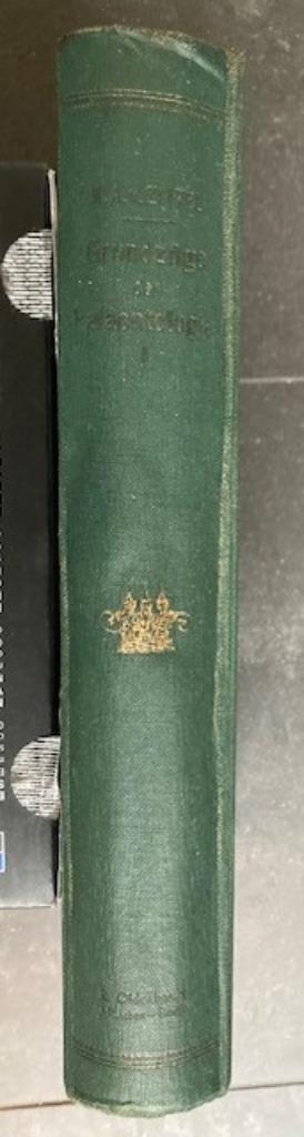 Livre-Grundzuge der-Palaontologie-Karla v. Zittel-1921, Antiek en Kunst, Antiek | Boeken en Manuscripten, Verzenden