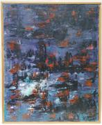 Belle peinture abstraite - Etienne Ralet - Années 60/70, Enlèvement ou Envoi