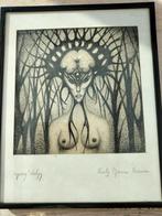 Dit kunstwerk is een litho steendruk  van Marie Louise Cools, Antiek en Kunst, Ophalen of Verzenden