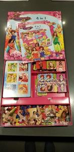 Prinsessia 4-in-1 spelletjes, Kinderen en Baby's, Ophalen, 10 tot 50 stukjes, Zo goed als nieuw, 4 tot 6 jaar