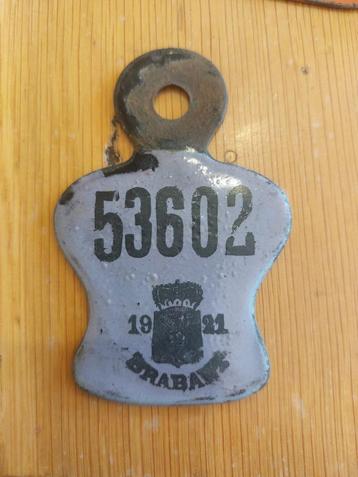 Plaque vélo, Enlèvement ou Envoi