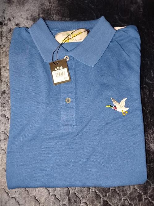 Promotie Blauwe Polo Tooq Unltd x Chevignon -Nieuw met label, Kleding | Heren, Polo's, Nieuw, Maat 46 (S) of kleiner, Blauw, Ophalen of Verzenden
